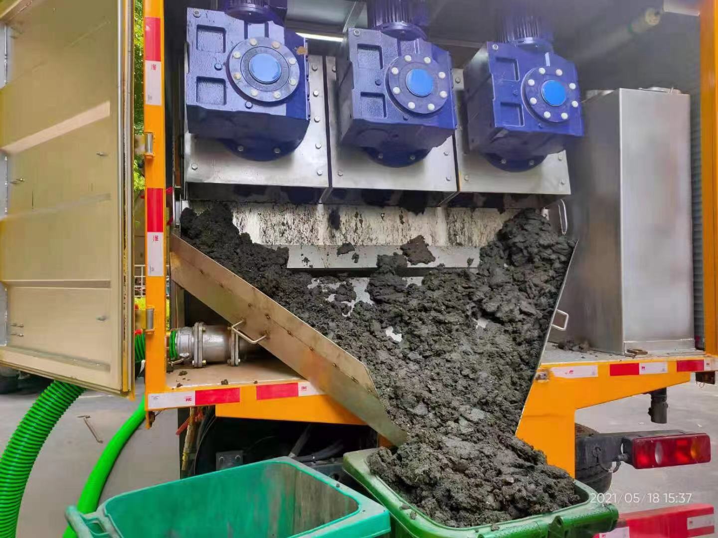 建平化粪池清掏城市维护站-泥浆净化干湿分离处理